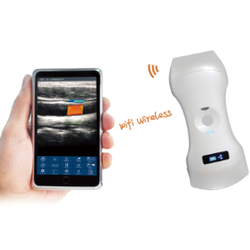 US-3in1 Double Head Probe Type  Wireless Ultrasound Scanner