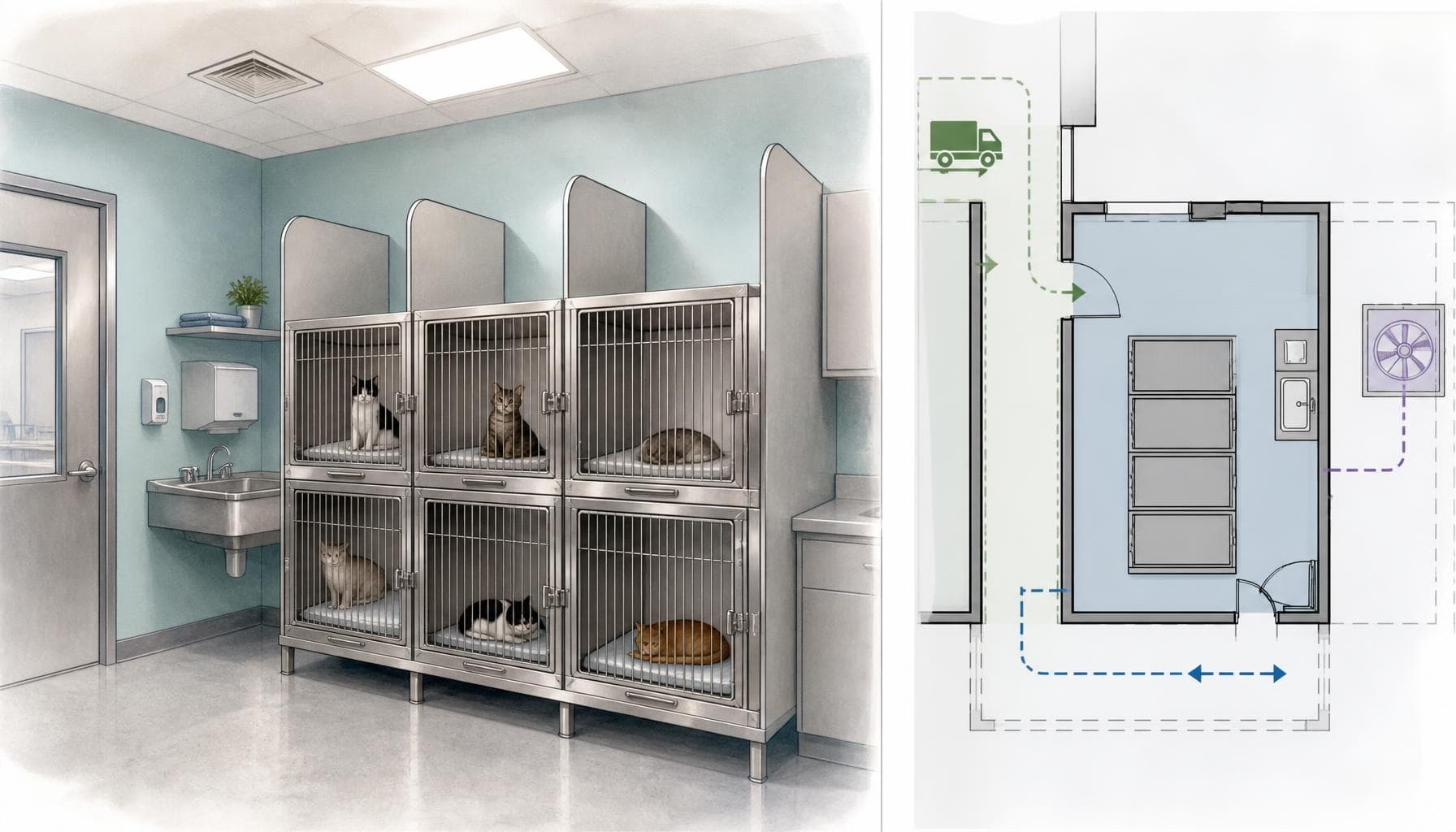Cat Cage Isolation: Installation and Service Checks