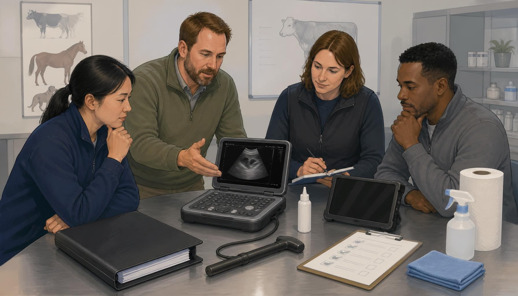 Transrectal Wireless Ultrasound CE Import Questions