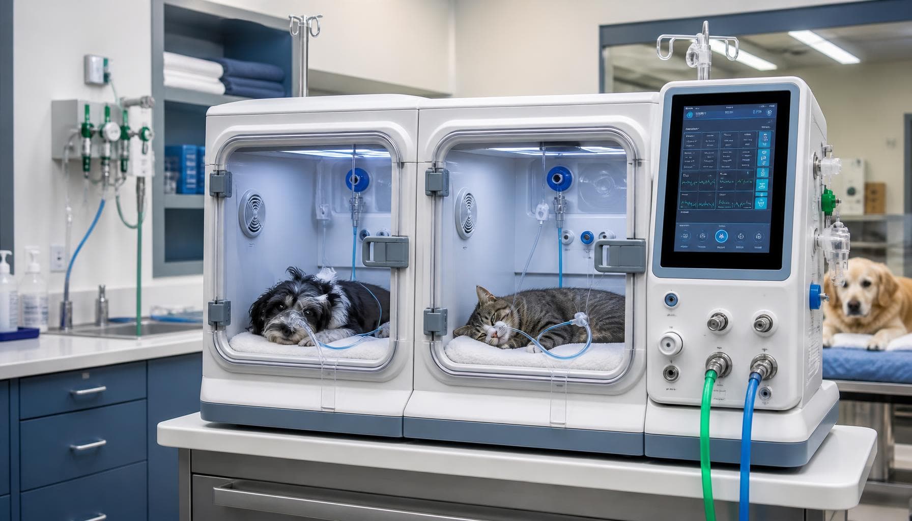 Dual Unit Pet ICU Monitor: Training Needs by Clinic Size