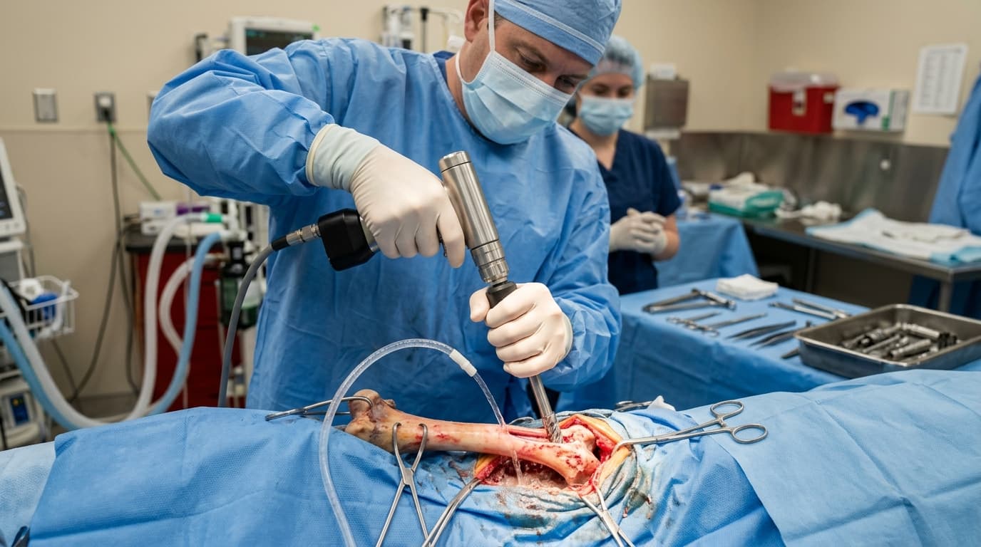 Orthopedic Reamer Bit Sharpness: Preventing Thermal Necrosis