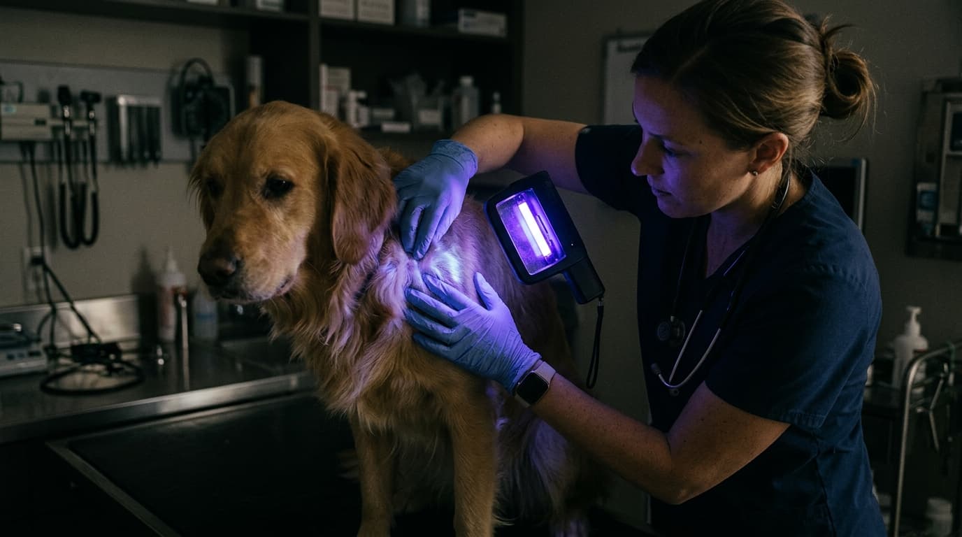 Wood's Lamp False Positives: Identifying Ointment Residue